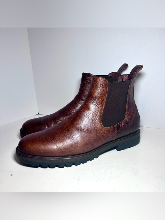 Patina Footwear Men’s 12 Brown Leather Chelsea Boots
